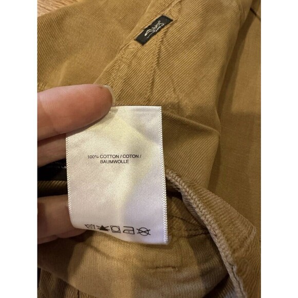 Silver Jeans Co Womens Wide Leg Mid Rise Cotton Corduroy 33x30 Pants Gorpcore - Picture 7 of 9